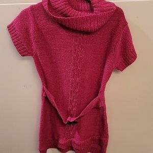 Pink knit dress size 5/6